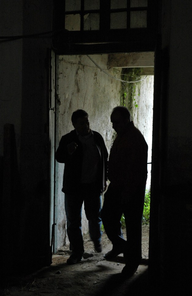 De visita al antiguo penal. Sobrecogedor. Foto: José L. Sempere